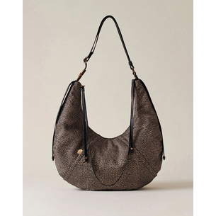 Product BORBONESE BORBONESE HOBO BAG PL, LEATH. base image