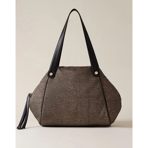 Product BORBONESE BORBONESE SHOPPER BAG PL, LEATH. base image