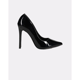Product MIGATO PATENT LEATHER SHOES POINTED/THIN HEEL BLACK base image