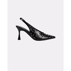 Product MIGATO MATTE SLINGBACK SHOES WITH STUDS BLACK base image