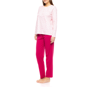 Product PINK LABEL PYJAMA BUBBLEGUM HEART base image