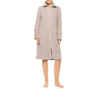 Product PINK LABEL ROBE ZIPPER FLEECE STRIPE base image