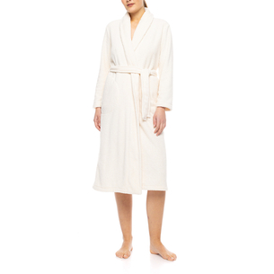Product PINK LABEL ROBE LONG FLEECE STRIPE base image
