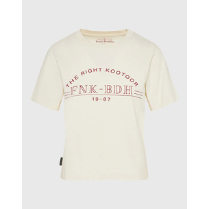 Product FUNKY BUDDHA Γυναικεία Μπλούζα Με Κοντό Μανίκι Και Τύπωμα base image