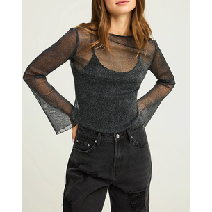 Product FUNKY BUDDHA Γυναικεία Μπλούζα Με Μακρύ Μανίκι base image