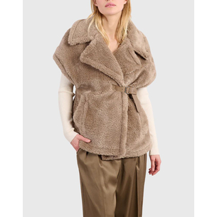 Product MOLLY BRACKEN LADIES WOVEN SLEEVELESS JACKET base image
