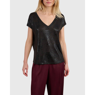 Product MOLLY BRACKEN LADIES KNITTED TEE base image