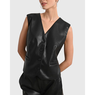 Product MOLLY BRACKEN LADIES WOVEN SLEEVELESS JACKET base image