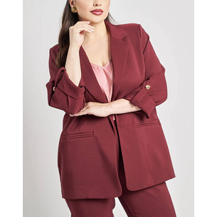 Product PARABITA Crepe jacket with rolled sleeves base image