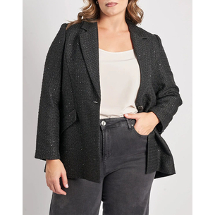 Product PARABITA Boucle lurex and sequin jacket base image