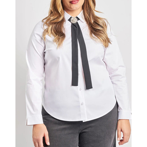 Product PARABITA Πουκάμισο ποπλίνα με γραβάτα base image