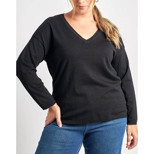 Product PARABITA knitted shirt with V neckline base image