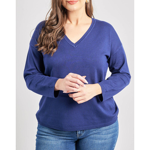 Product PARABITA knitted shirt with V neckline base image
