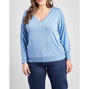 Product PARABITA Semi-sheer knitted blouse base image