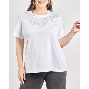 Product PARABITA T-shirt βαμβακερό με σχέδιο με τρουκς base image