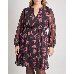 Product PARABITA Φόρεμα σιφόν εμπριμέ base image