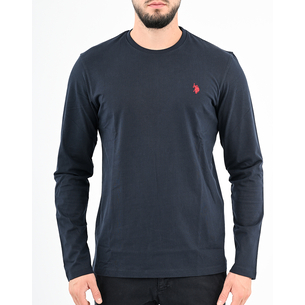 Product US POLO ASSN WILL 000398 EH03 BASIC T SHIRT LS ΜΠΛΟΥΖΑ ΑΝΔΡΙΚΟ base image