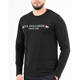 Product US POLO ASSN JOEL 001016 E63B T SHIRT LS ΜΠΛΟΥΖΑ ΑΝΔΡΙΚΟ base image