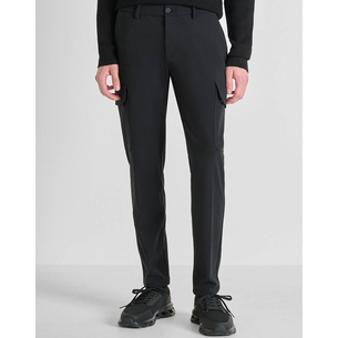 Product ANTONY MORATO MMTR00765FA600297 MIN OF 6 TROUSERS BJORN SKINNY FIT IN BI-STRETCH FABRIC TECHNO HANDFEEL WITH METAL BADGE MEN'S TROUSERS base image