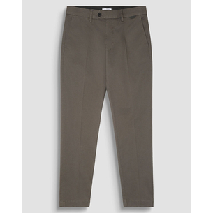 Product ANTONY MORATO MMTR00764FA800190 MIN OF 6 TROUSERS MARK SLIM FIT IN STRETCH TWILL COTTON FABRIC WITH LOGOED RUBBER FLAG MEN'S TROUSERS base image