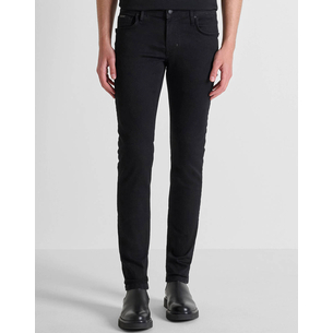 Product ANTONY MORATO MMDT00241FA7504111W01863 MIN OF 12 JEANS OZZY TAPERED FIT IN ICONIC BASIC BLACK STAY BLACK DENIM ΠΑΝΤΕΛΟΝΙ ΑΝΔΡΙΚΟ base image