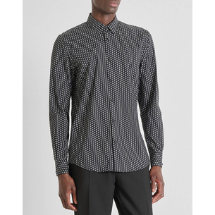 Product ANTONY MORATO MMSL00628FA430654 MIN OF 6 SHIRT NAPOLI SLIM FIT IN SOFT TOUCH PRINTED COTTON VISCOSE BLEND FABRIC ΜΠΛΟΥΖΑ ΑΝΔΡΙΚΟ base image