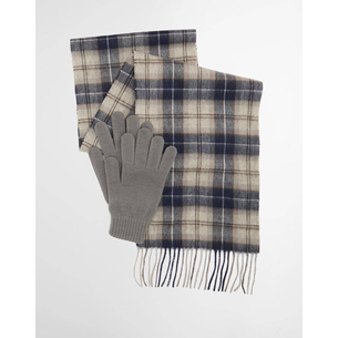 Product BARBOUR BARBOUR TARTAN SCARF & GLOVE GIFT SET base image