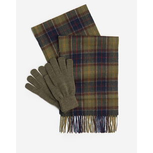 Product BARBOUR BARBOUR TARTAN SCARF & GLOVE GIFT SET base image