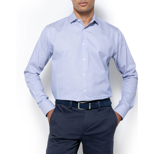 Product THE BOSTONIANS  SHIRT ACORN TWILL CUSTOM FIT Stripe TWILL Semi-rex Custom FIT base image