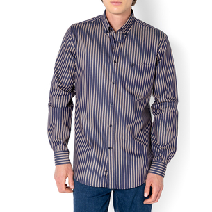 Product THE BOSTONIANS ΠΟΥΚΑΜΙΣΟ ACORN TWILL REGULAR FIT Stripe TWILL Button-down Regular FIT base image