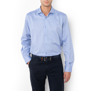 Product THE BOSTONIANS ΠΟΥΚΑΜΙΣΟ DOBBY CUSTOM FIT Patterned DOBBY Semi-rex Custom Fit base image