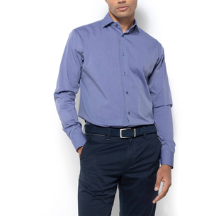 Product THE BOSTONIANS POPLIN SHIRT CUSTOM FIT Plain POPLIN Semi-rex Custom FIT base image