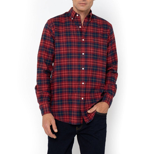 Product THE BOSTONIANS COPLEY FLANNEL REGULAR FIT SHIRT BigCheck FLANNEL Button-down Regular FIT base image