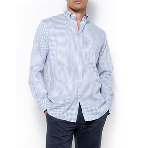 Product THE BOSTONIANS SHIRT CHESTER TWILL REGULAR FIT MiniCheck TWILL Button-down Regular FIT base image