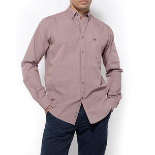 Product THE BOSTONIANS ΠΟΥΚΑΜΙΣΟ CHESTER ΠΟΠΛΙΝΑ REGULAR FIT MiniCheck POPLIN Button-down Regular Fit base image