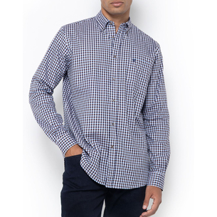 Product THE BOSTONIANS ΠΟΥΚΑΜΙΣΟ MAVERICK TWILL REGULAR FIT MedCheck TWILL Button-down Regular FIT base image