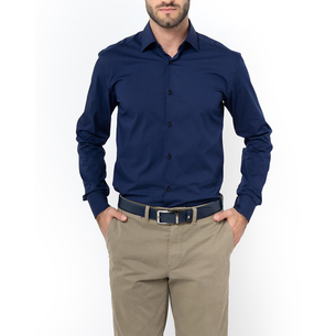 Product THE BOSTONIANS ΠΟΥΚΑΜΙΣΟ CHESTER ΠΟΠΛΙΝΑ SLIM FIT Micro Check POPLIN Classic Slim FIT base image