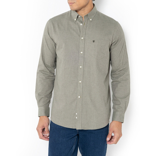 Product THE BOSTONIANS ΠΟΥΚΑΜΙΣΟ ΦΑΝΕΛΑ REGULAR FIT Plain FLANNEL Button-down Regular Fit base image