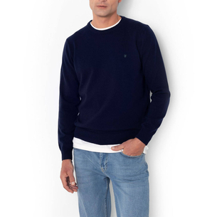 Product THE BOSTONIANS KNITTED LAMBSWOOL NECKLINE REGULAR FIT base image