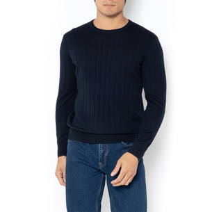 Product THE BOSTONIANS ΠΛΕΚΤΟ MERINO ΛΑΙΜΟΚΟΨΗ REGULAR FIT base image
