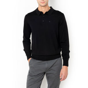 Product THE BOSTONIANS KNITTED MERINO POLO REGULAR FIT base image