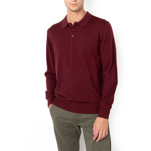 Product THE BOSTONIANS KNITTED MERINO POLO REGULAR FIT base image