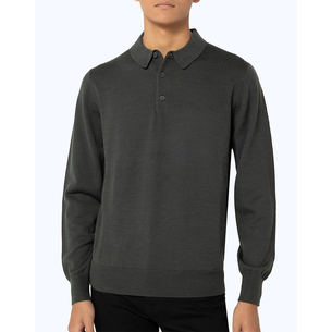 Product THE BOSTONIANS KNITTED MERINO POLO REGULAR FIT base image