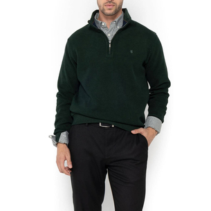 Product THE BOSTONIANS COTTON SWEATSHIRT HALF ZIP REGULAR FIT base image