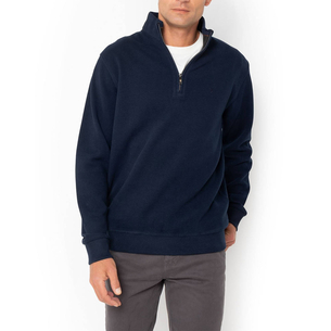 Product THE BOSTONIANS COTTON SWEATSHIRT HALF ZIP REGULAR FIT base image
