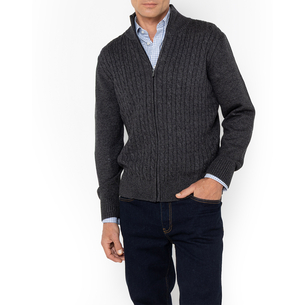 Product THE BOSTONIANS ΠΛΕΚΤΗ ΖΑΚΕΤΑ CABLE REGULAR FIT base image