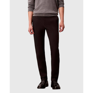 Product CALVIN KLEIN SLIM SATEEN CHINO TROUSER base image