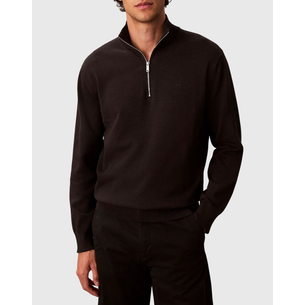 Product CALVIN KLEIN LS SUPIMA QTR ZIP SWEATER - 14GG base image