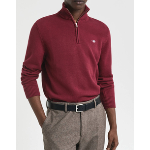 Product GANT MM CASUAL COTTON HALF ZIP SWEATER base image