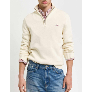 Product GANT ΠΟΥΛΟΒΕΡ ΜΜ CASUAL COTTON HALF ZIP base image